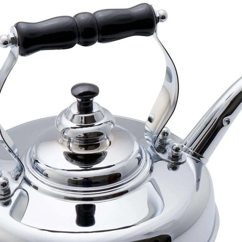 Simplex Kensington No. 3 Tea Kettle – Chrome - Image 2