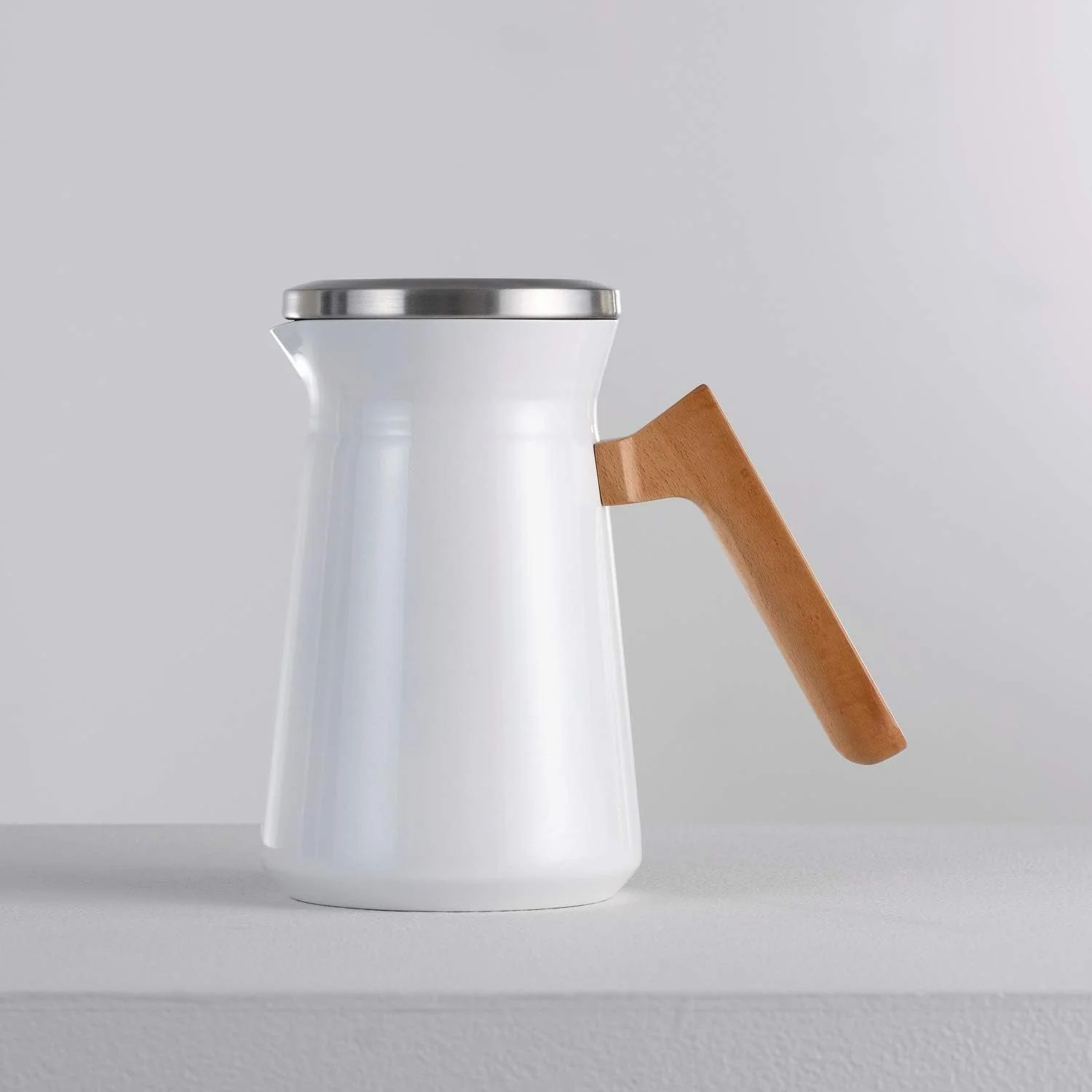 Simply Hario Double-Walled Stainless Steel Pot β 20oz. - Image 4