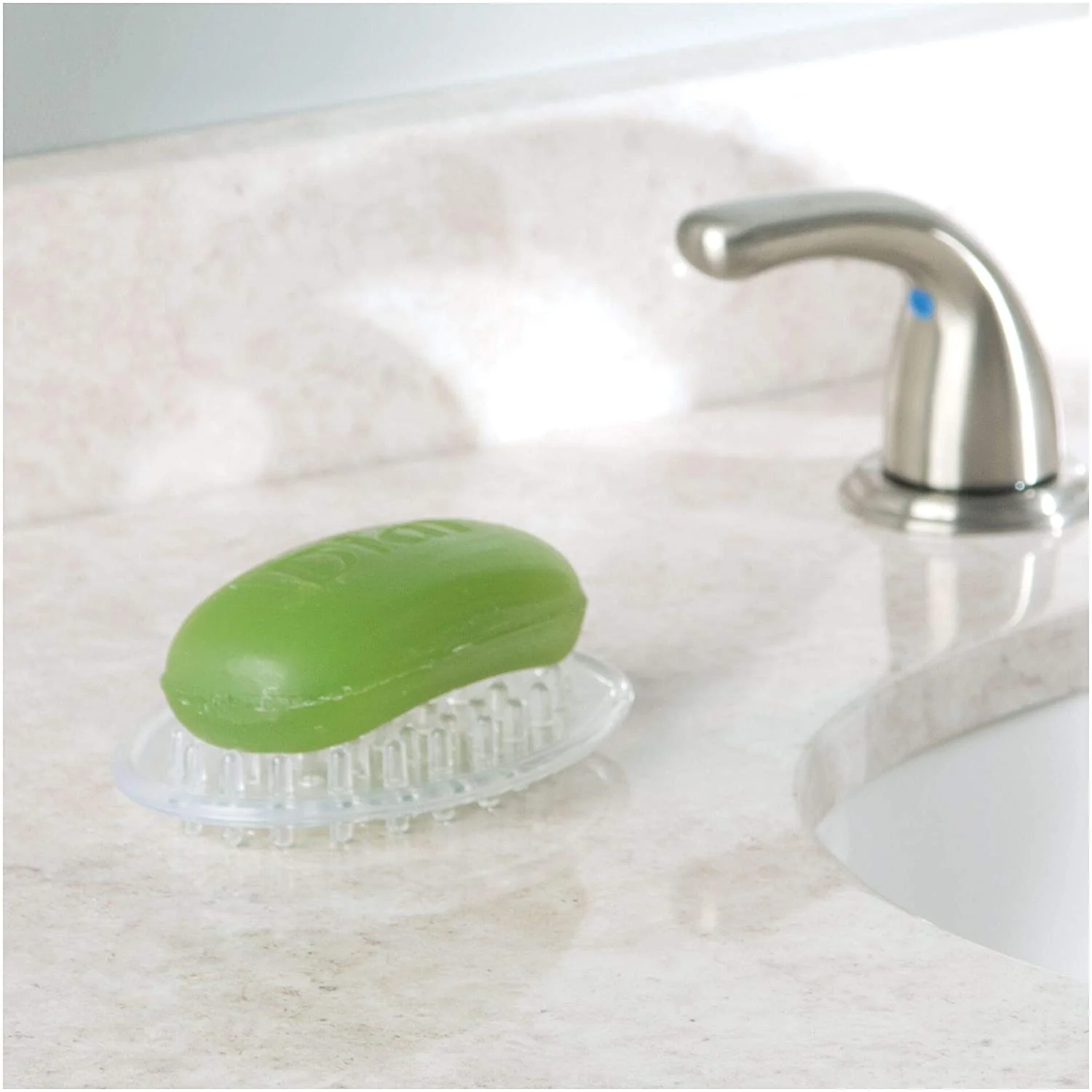 Single Plastic Soap Saver – Clear - Image 3