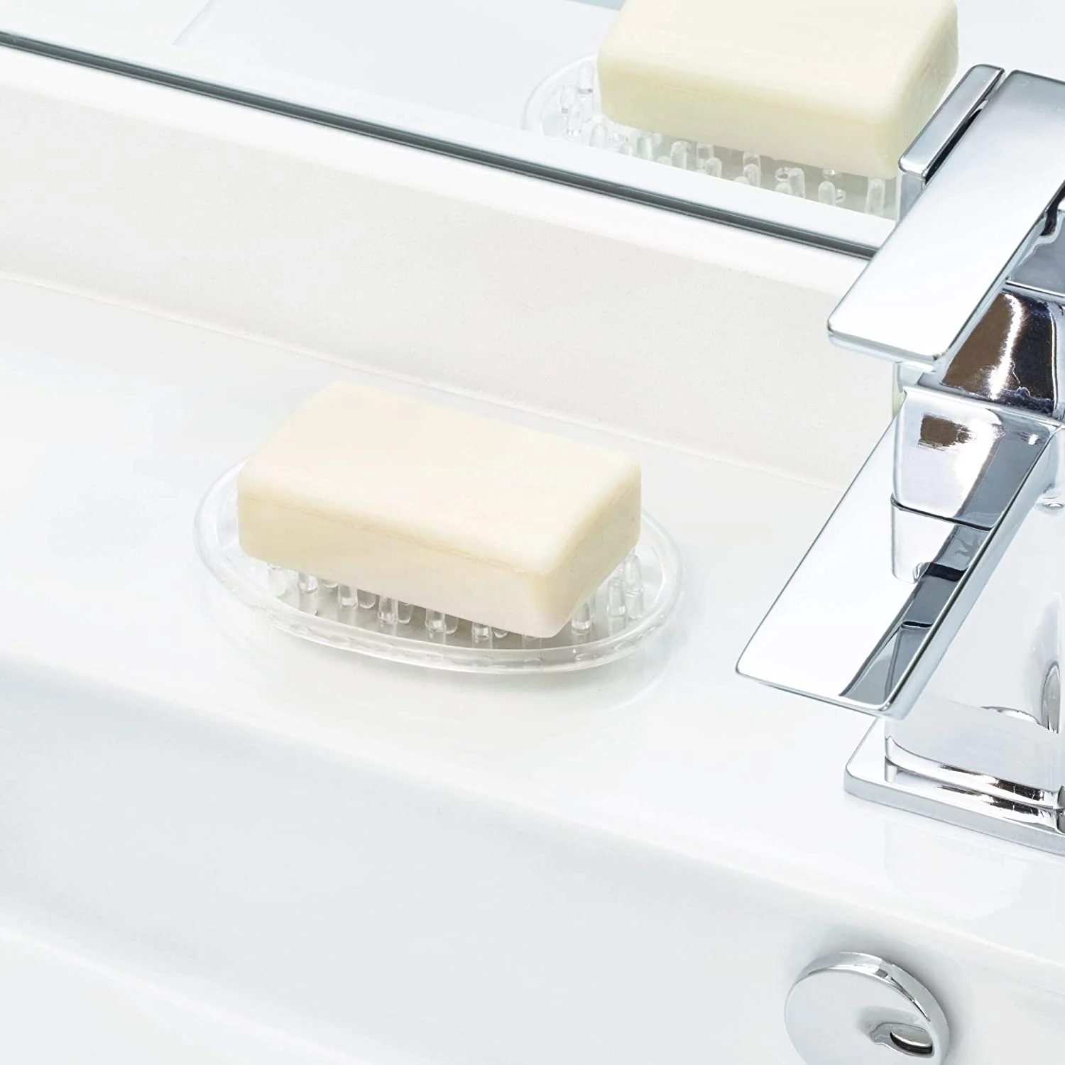Single Plastic Soap Saver – Clear - Image 4