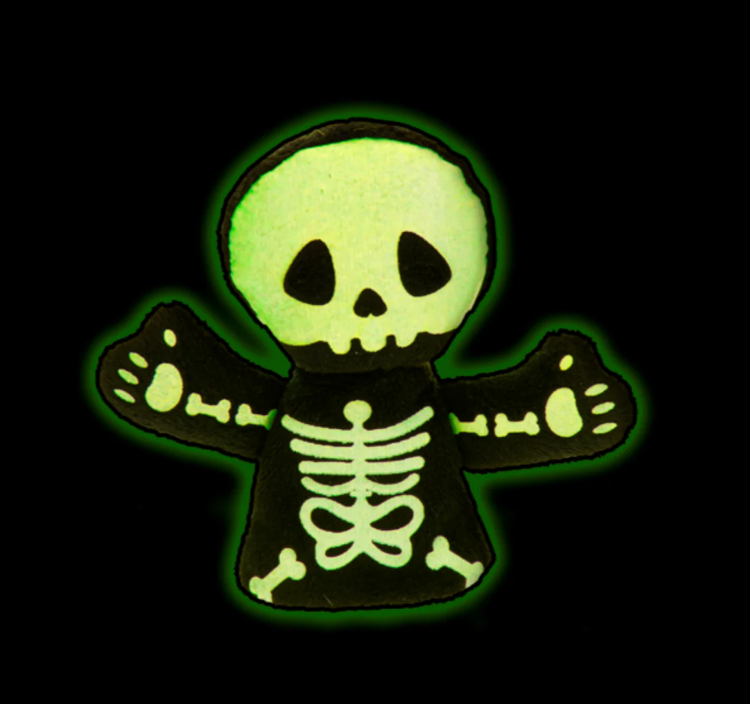 Glow-in-the-Dark Skeleton Finger Puppet - Image 2