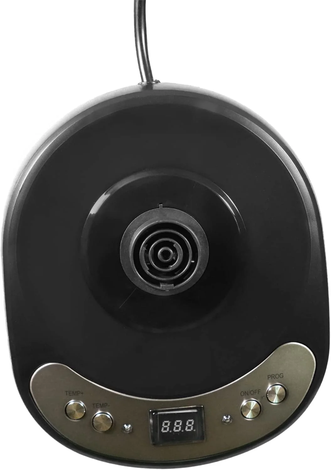 SOLAC Aroa Premium Electric Kettle – Adjustable Temp. Control – Dark Brushed Stainless Steel – 58oz. - Image 3