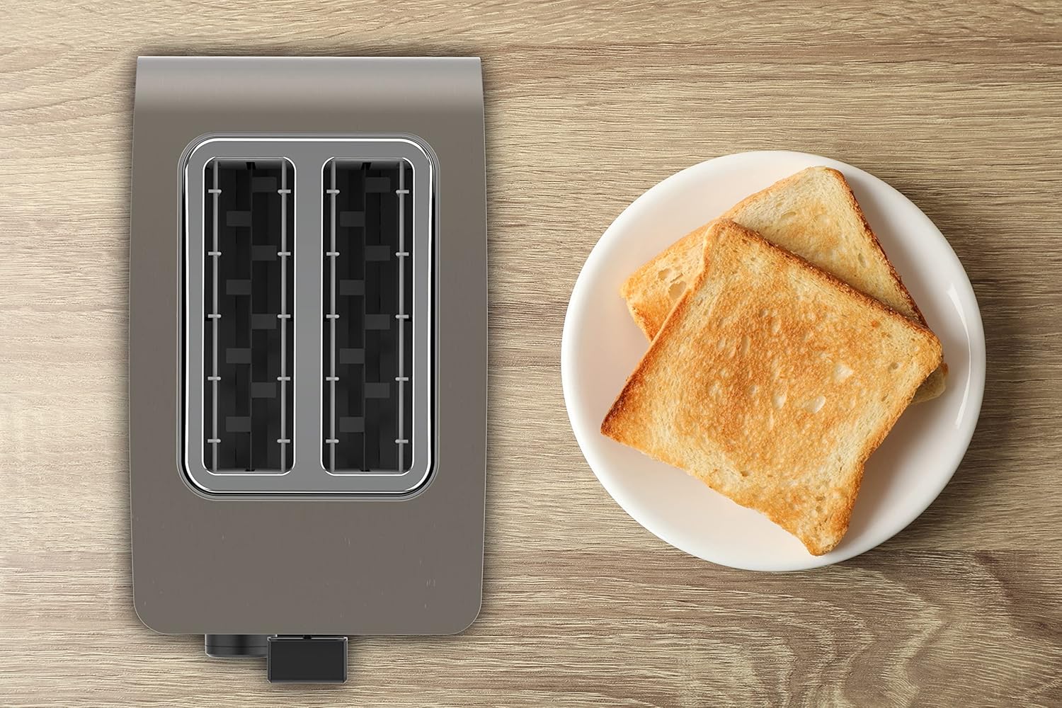 Solac My Toast II Legend Dark Stainless Toaster – 2-Slice - Image 6