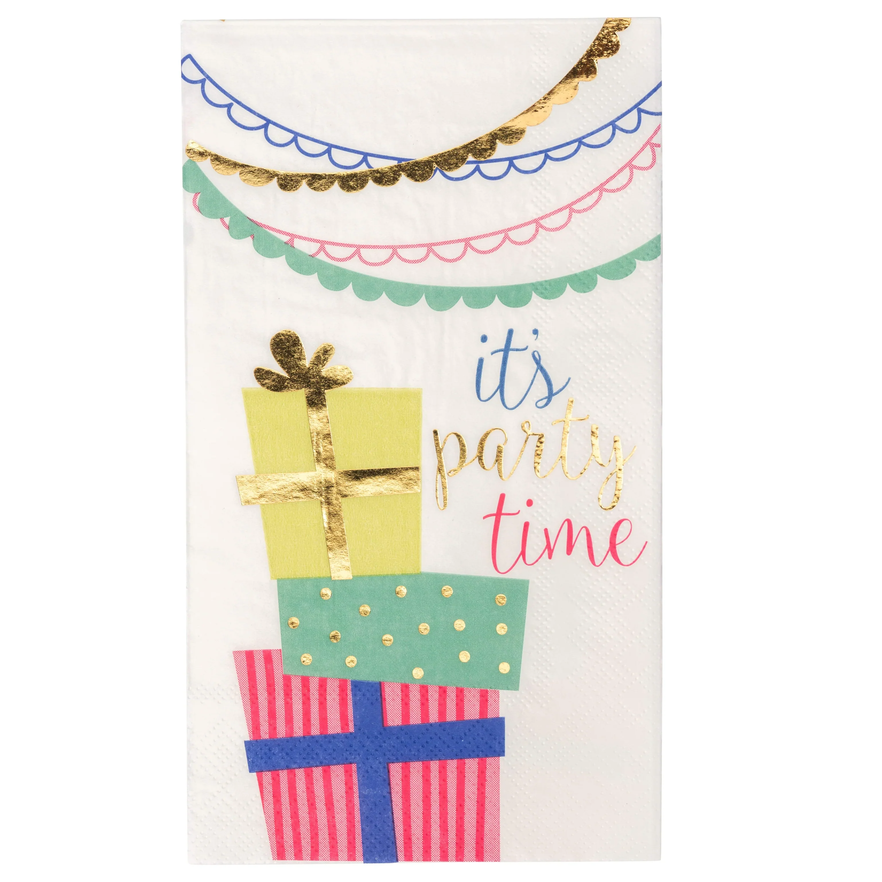 Sophistiplate Paper Guest Towels – Pack of 16 – Birthday Candles