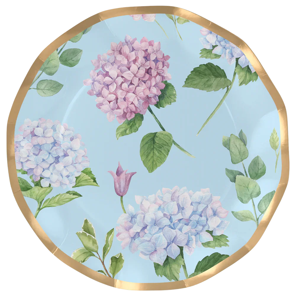 Sophistiplate Scalloped Dinner Plates - 8pkg – Hydrangea Flowers