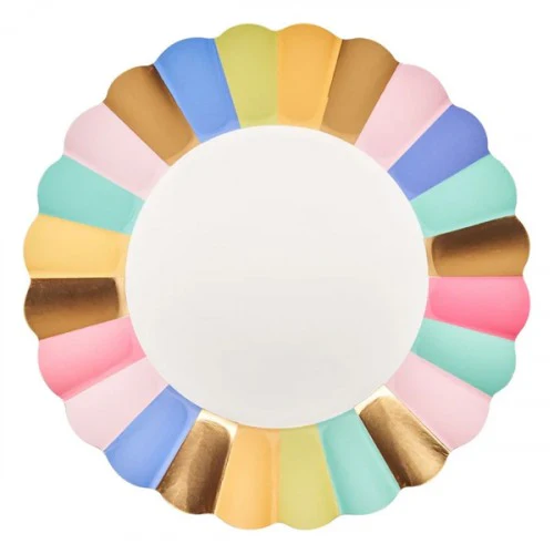 Sophistiplate Scalloped Salad & Dessert Plates - 8pkg – Panoply