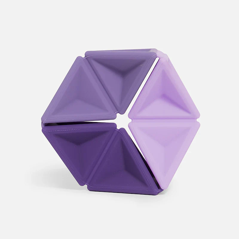 Speks - Pivot Silicone Flexagon – Violet - Image 2