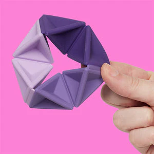 Speks - Pivot Silicone Flexagon – Violet - Image 5