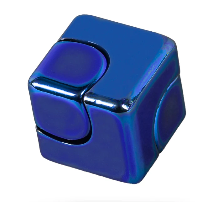 Spin Cube Fidget Spinner – Assorted Colors – Each Sold Separately