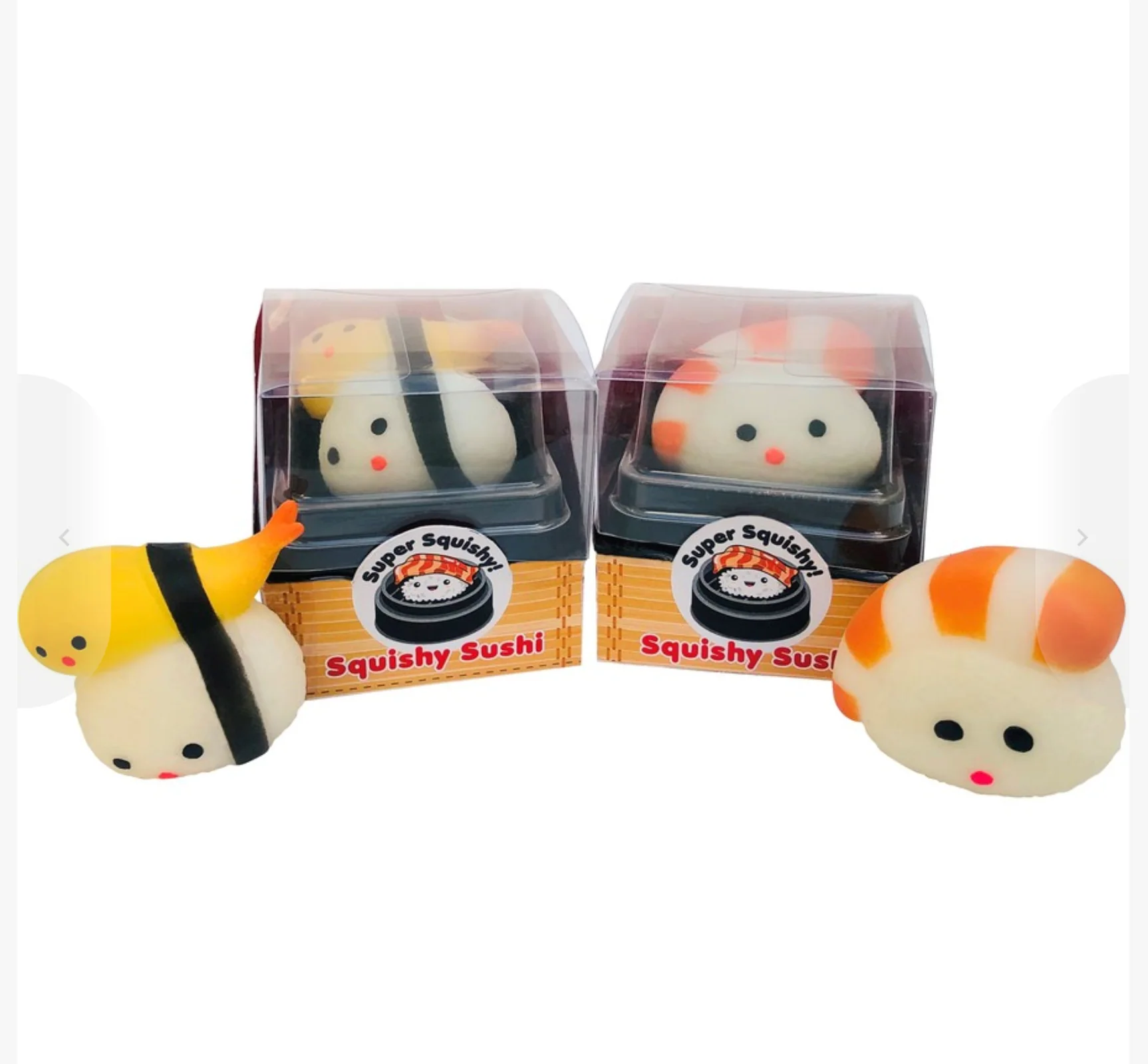 Squishy Sushi Stress Ball Toy – Assorted Styles Sold Separately - Image 4