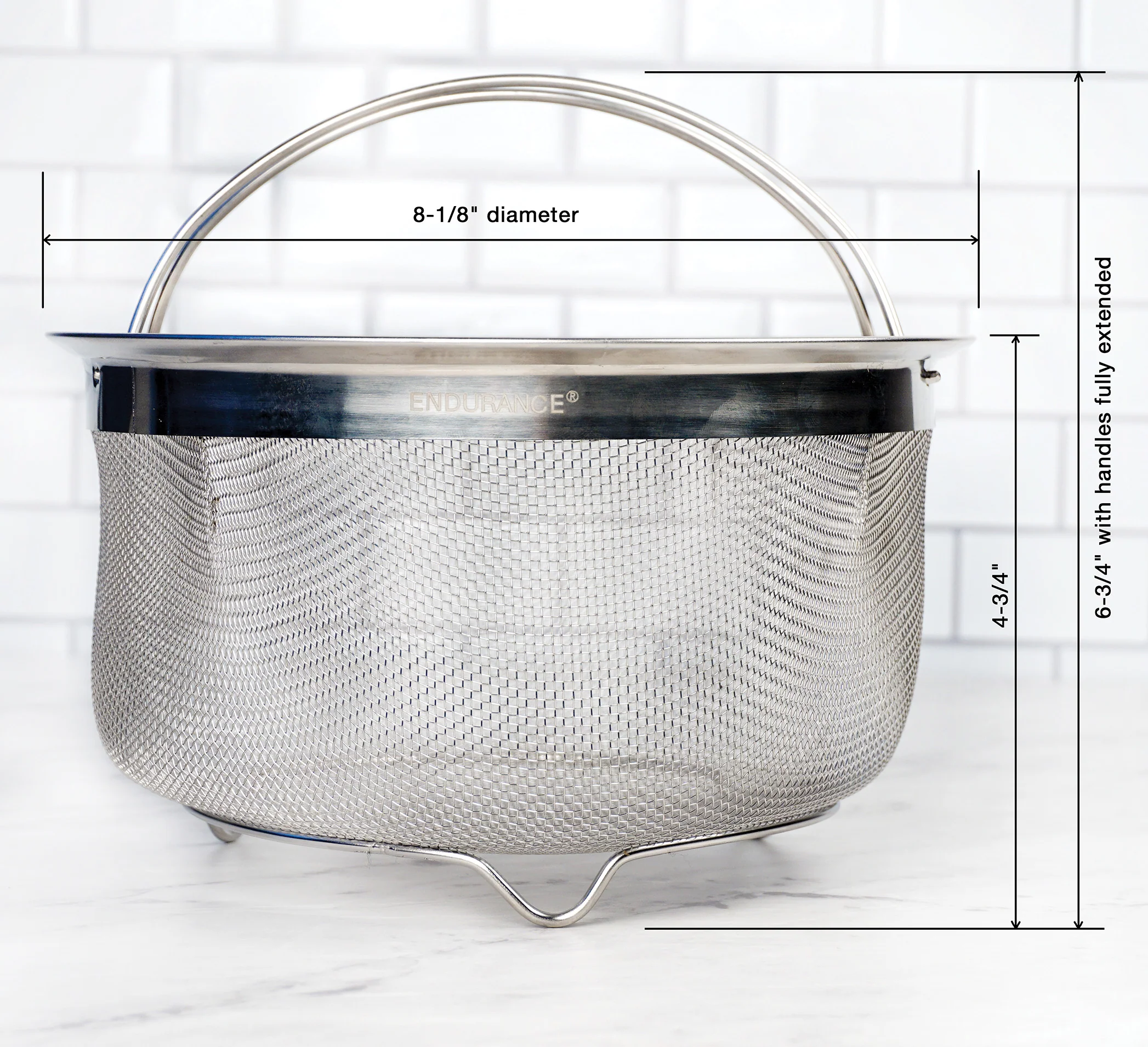 Stainless Steel Mesh Basket β 3 QT. - Image 3