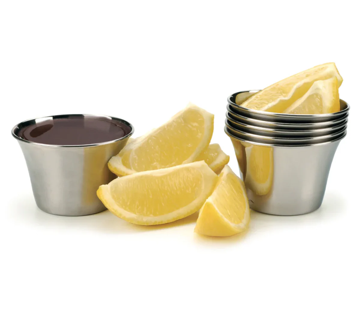 Stainless Steel Sauce Cup – 2oz - Image 2