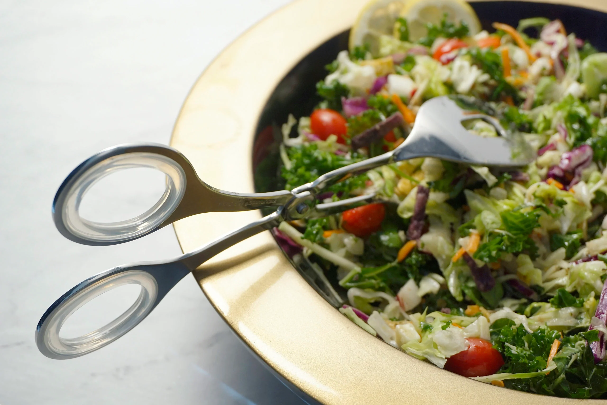 Stainless Steel Serving Tongs - Image 2
