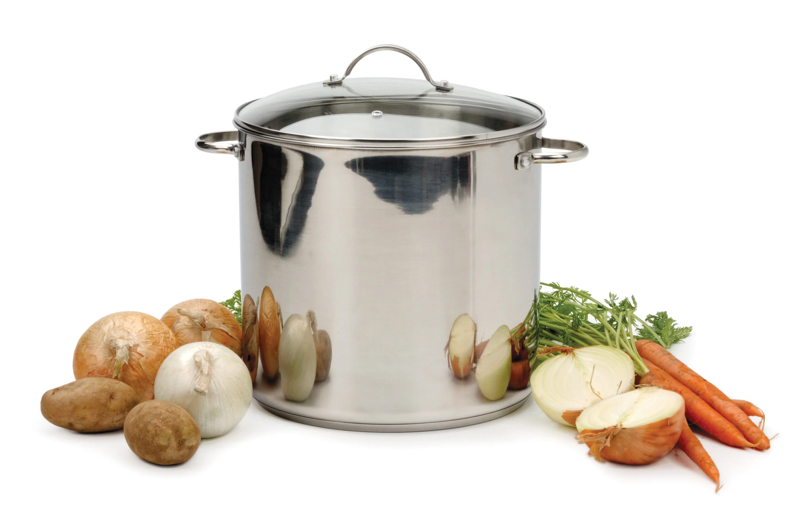 Stainless Steel Stock Pot – 12 QT - Image 2