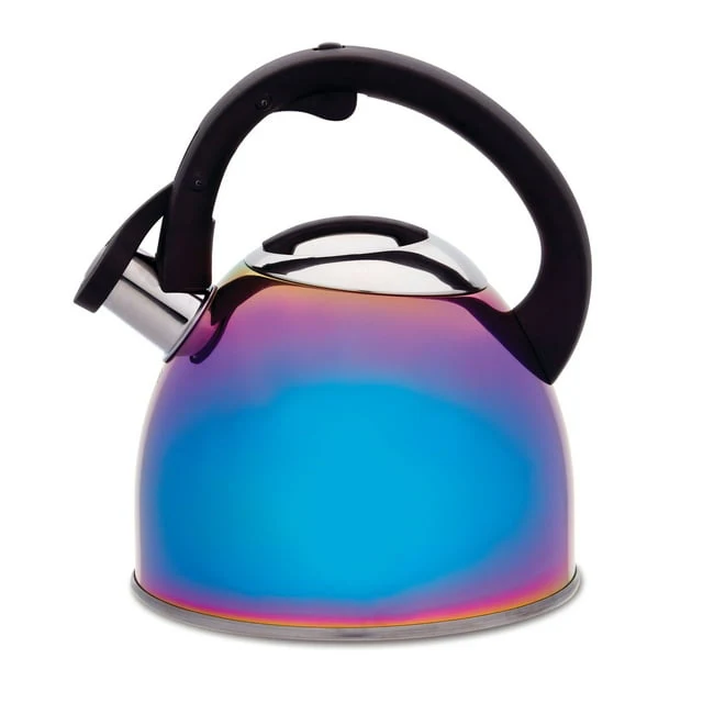 Rainbow Titanium Tea Kettle β Stainless Steel β 2.5-quart
