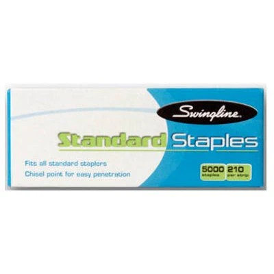 Standard Staples β 1/4" β Pack of 5000