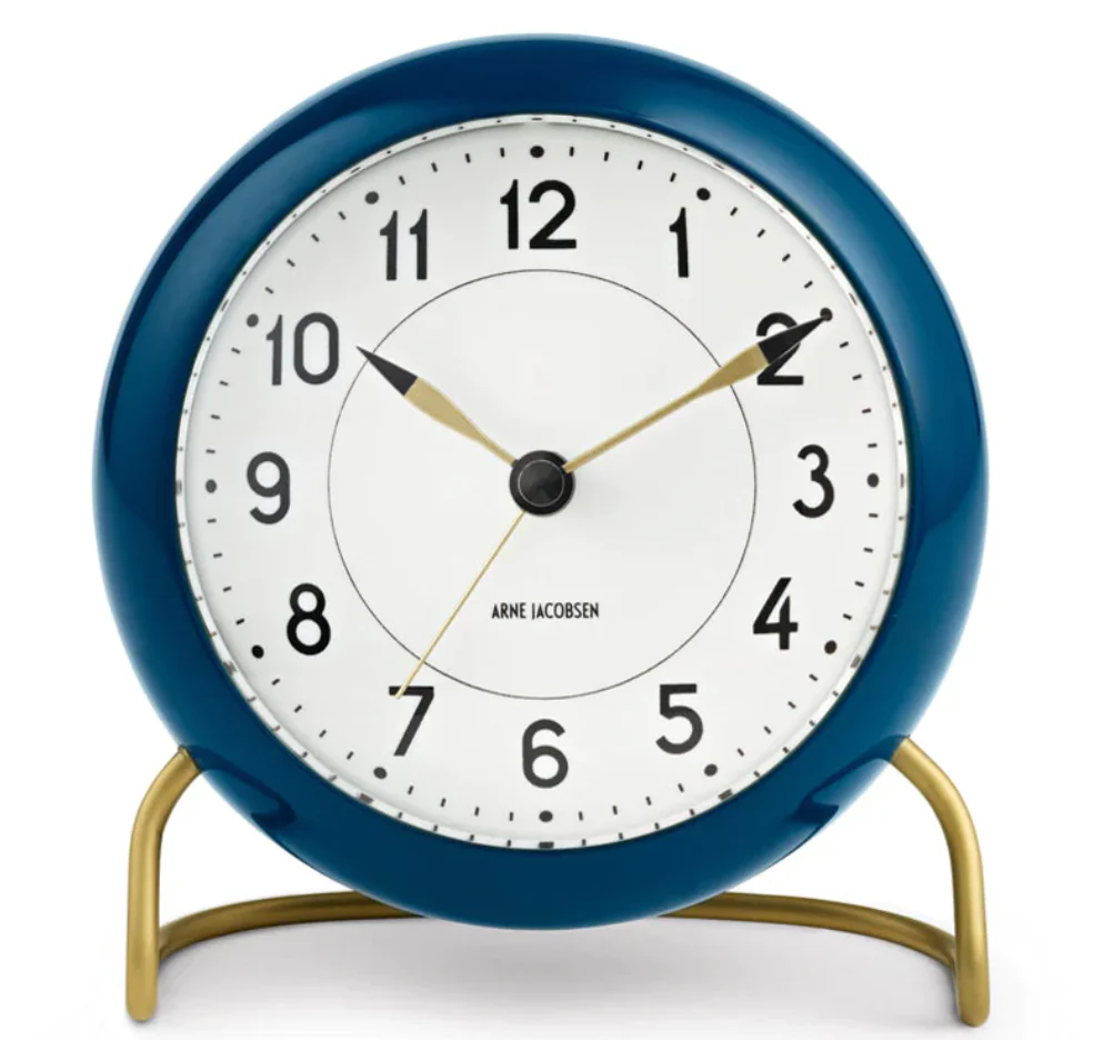 Station Alarm Clock - Petrol Blue - Image 2