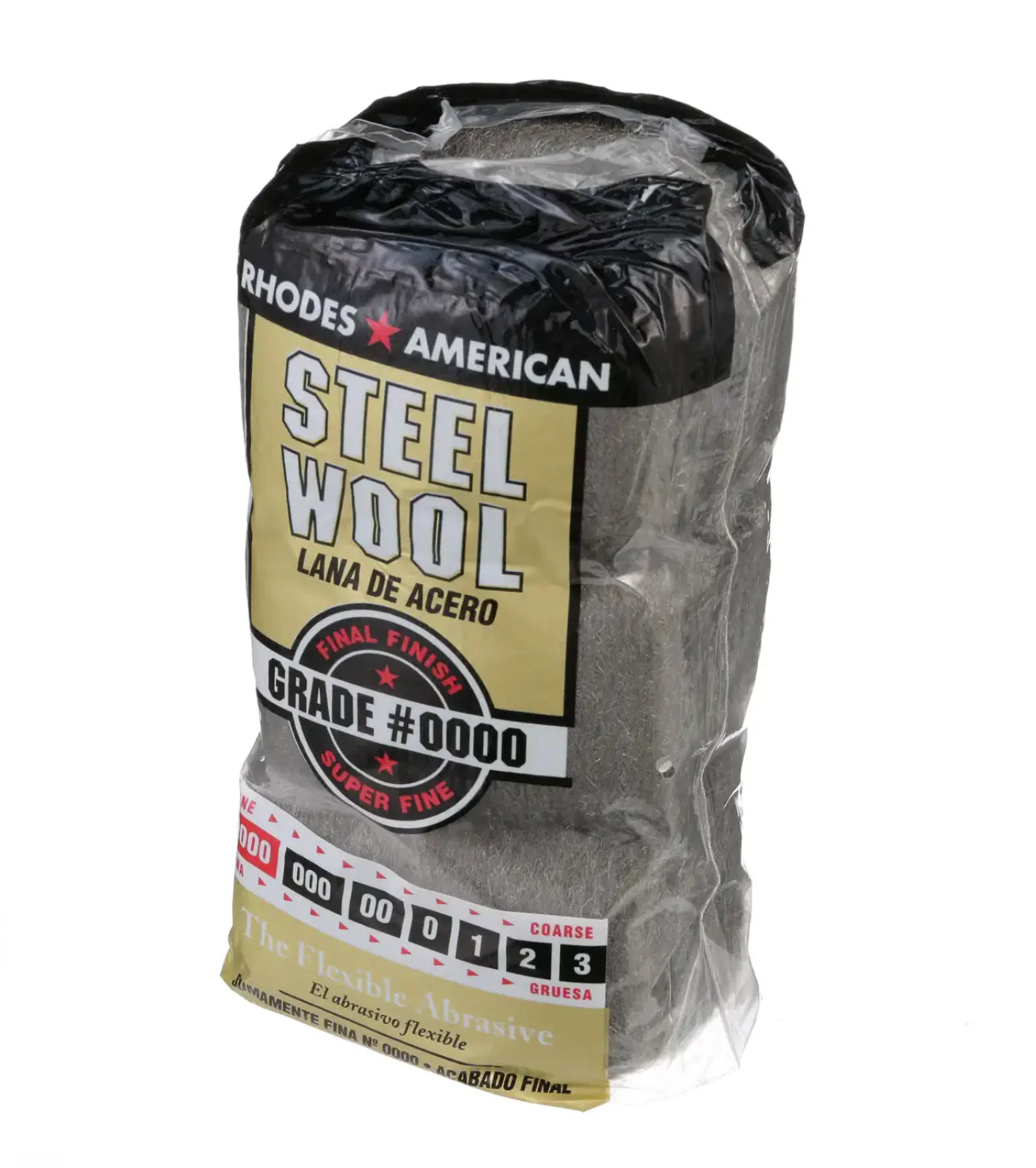 Steel Wool Pads β #0000 Super Fine β Pack of 12