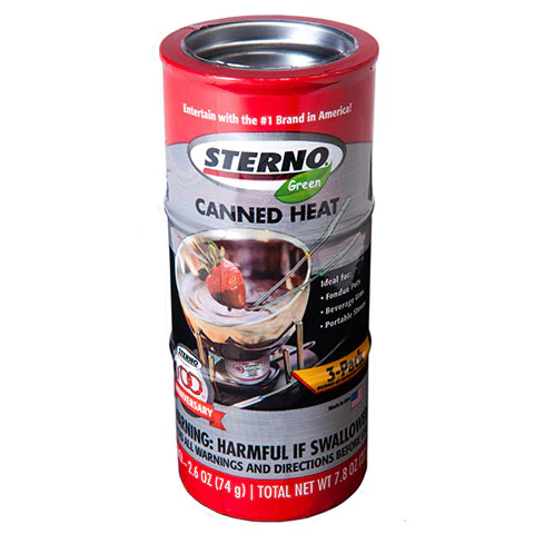 Sterno Entertainment Cooking Fuel, 2.6 oz, 3 PK