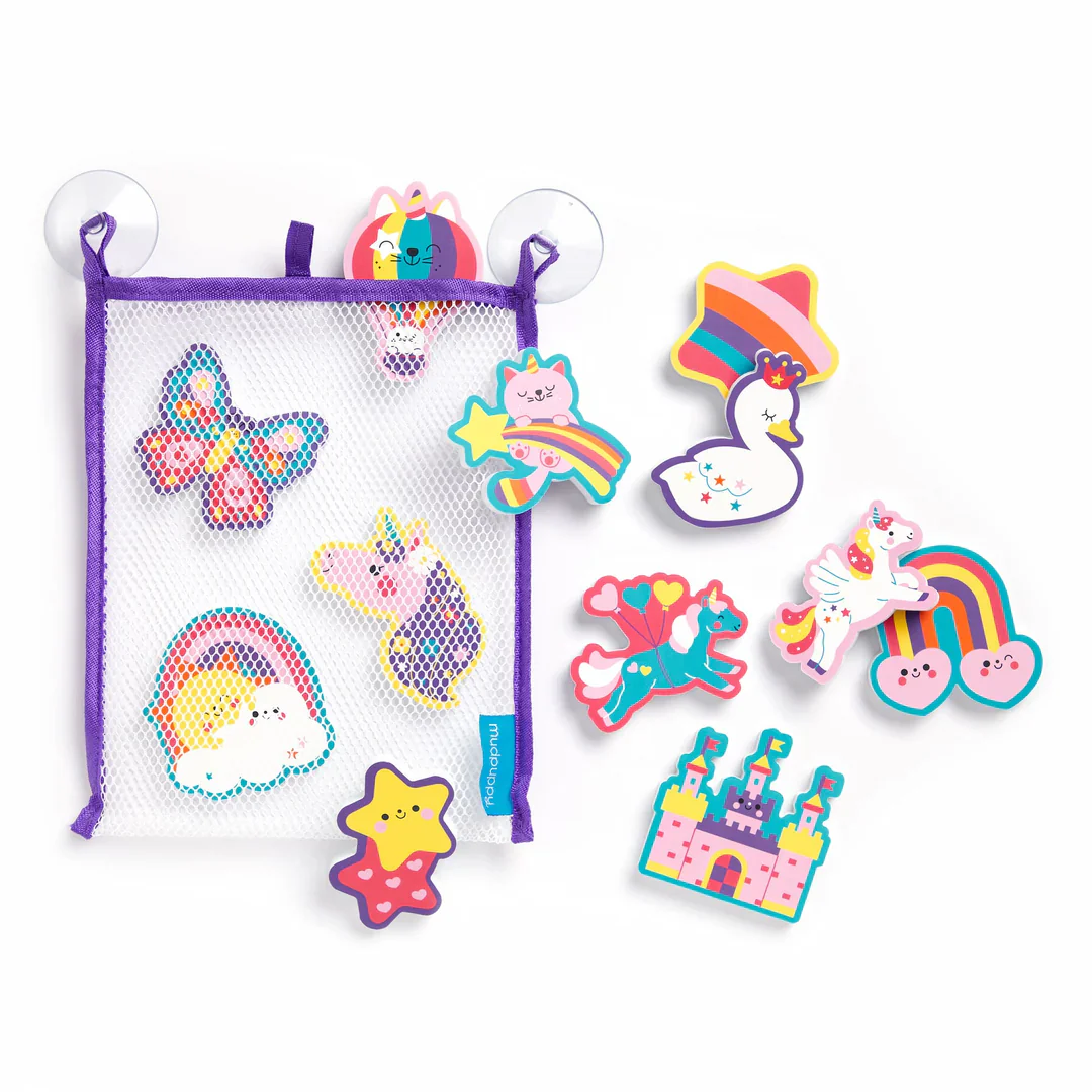 Stickable Foam Bath Shapes – Unicorn Dreams - Image 3