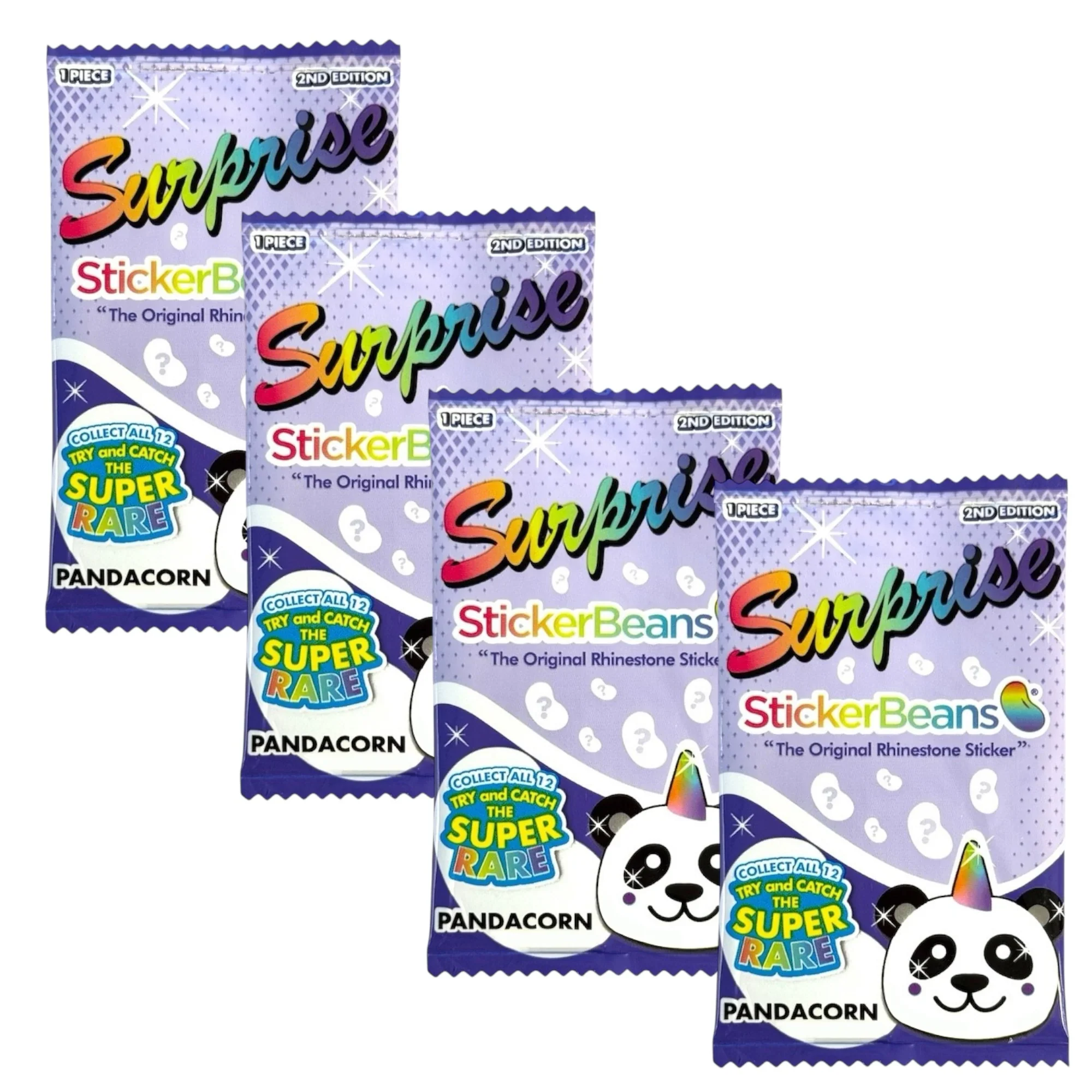 StickerBeans – 2nd Edition Limited Surprise Sparkle Sticker – 2" - Image 2