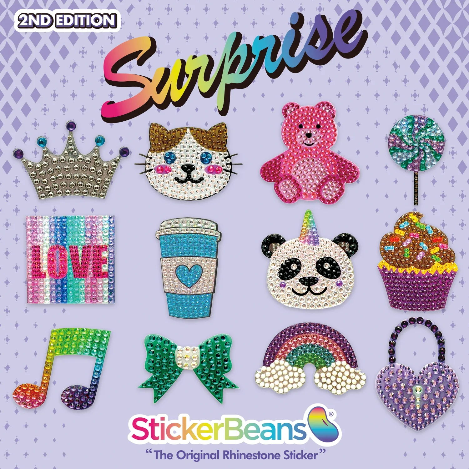StickerBeans – 2nd Edition Limited Surprise Sparkle Sticker – 2" - Image 3