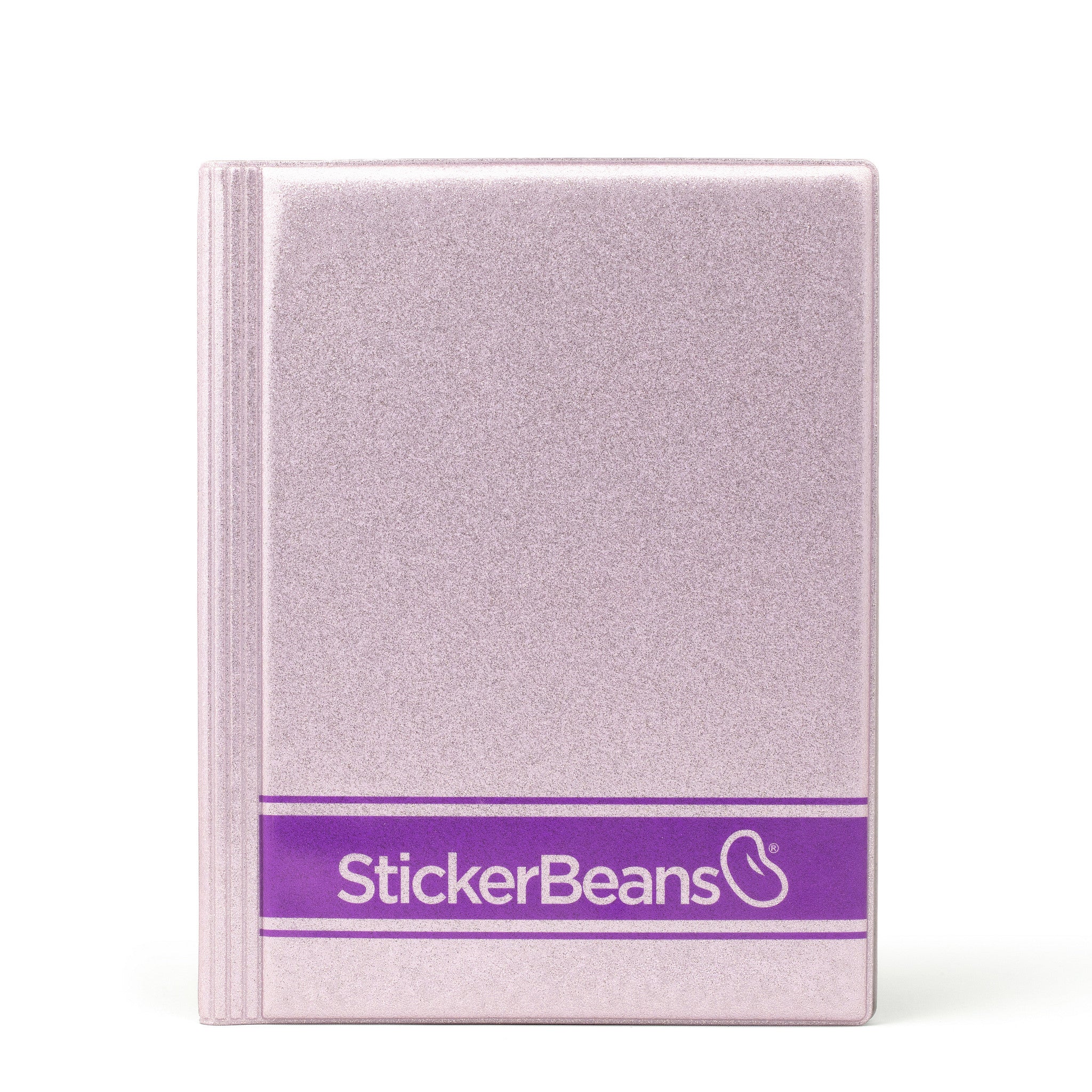StickerBeans Collector's Book – Lavender Glitter – 12 Pages With 144 Slots - Image 2