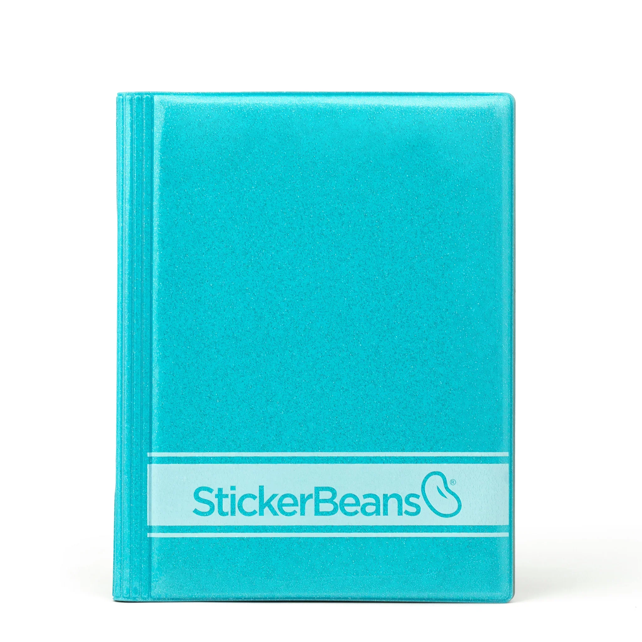 StickerBeans Collector's Book β Turquoise Glitter β 12 Pages With 144 Slots - Image 2