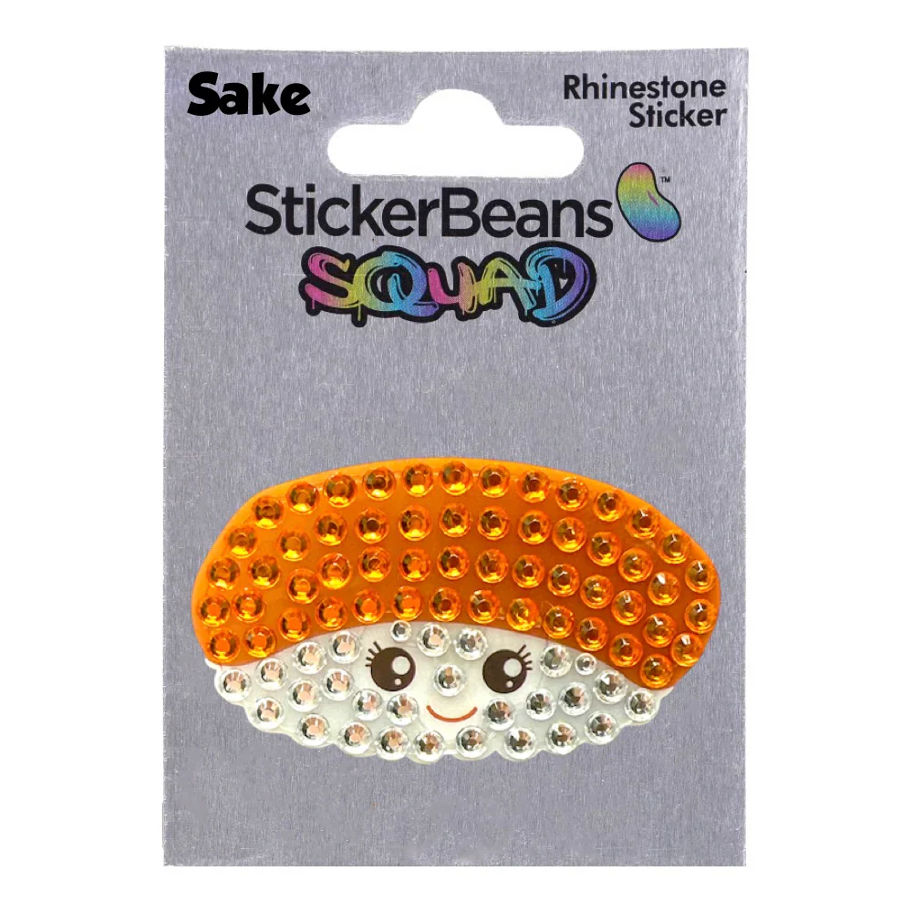 StickerBeans "Sake" Limited Edition Sparkle Sticker – 2" - Image 2