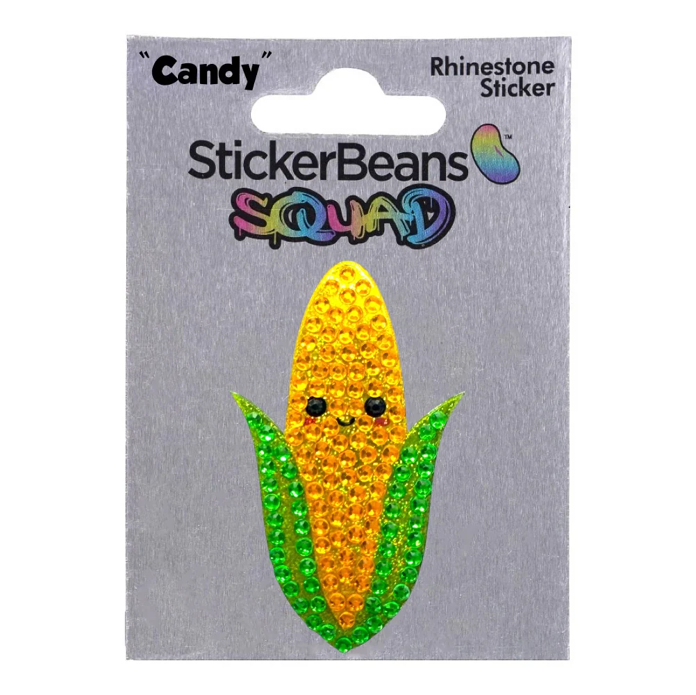 StickerBeans Squad "Candy" Sparkle Sticker – 2" - Image 2