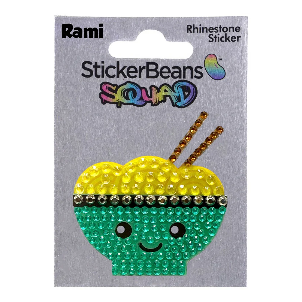 StickerBeans "Squad" Rami Limited Edition Sparkle Sticker – 2" - Image 2