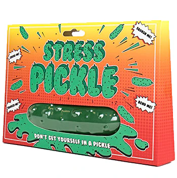 Stress Pickle Squeeze Toy