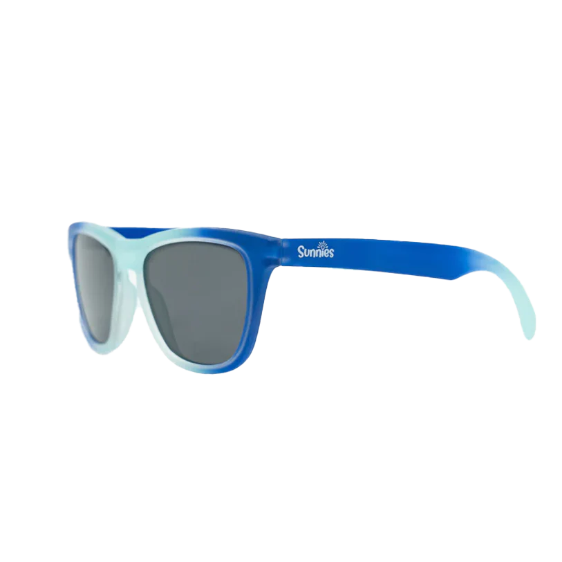 Sunnies Ocean Wave Wonders — Blue Ombre Frame Sunglasses for Kids