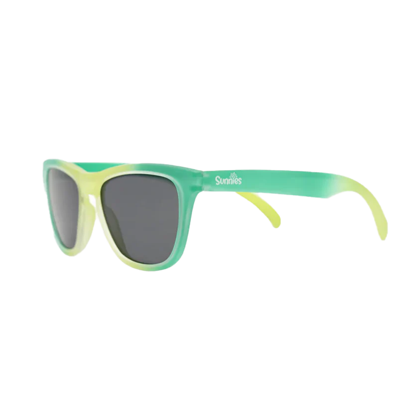 Sunnies Seaweed Sprites — Green Ombre Frame Sunglasses for Kids
