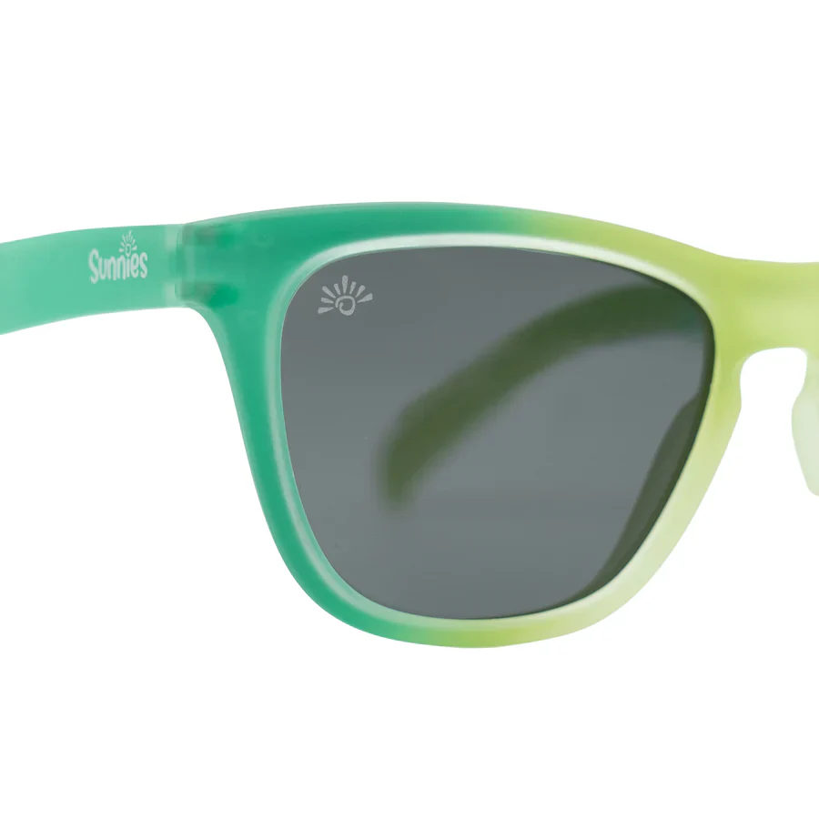 Sunnies Seaweed Sprites — Green Ombre Frame Sunglasses for Kids - Image 2