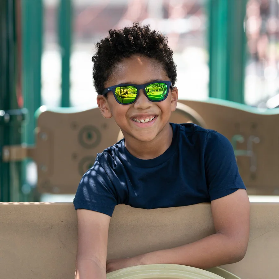 Sunnies Thank You Berry Punch — Blue Frame Sunglasses for Kids - Image 6