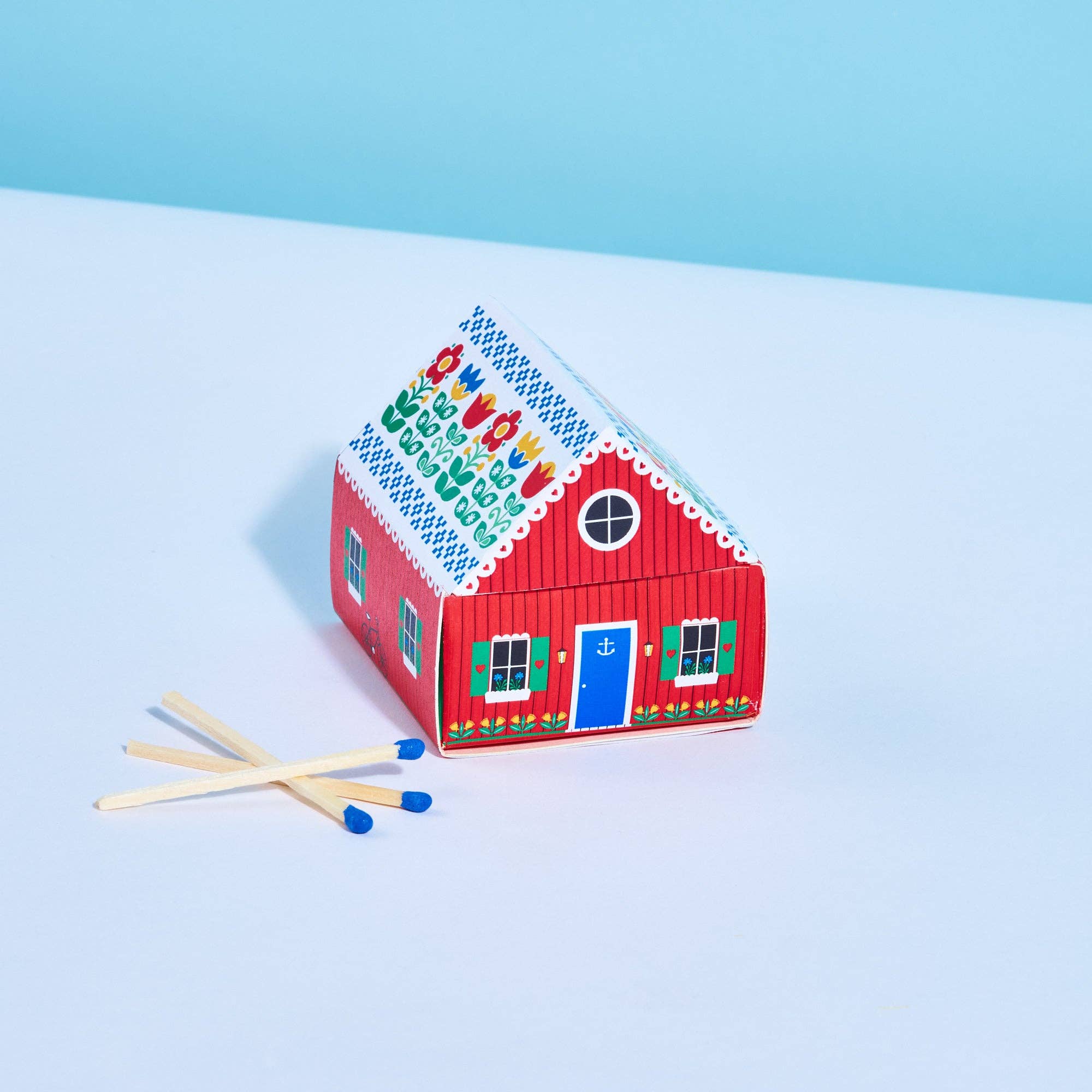Swedish Dream Tiny Living Matchbox Cottage– 100 Stick Matches - Image 5