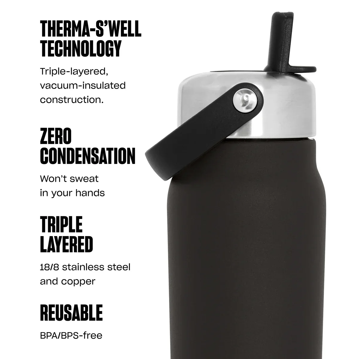 S'well Explorer with Flip Straw Lid – 24oz – Carnelian - Image 5