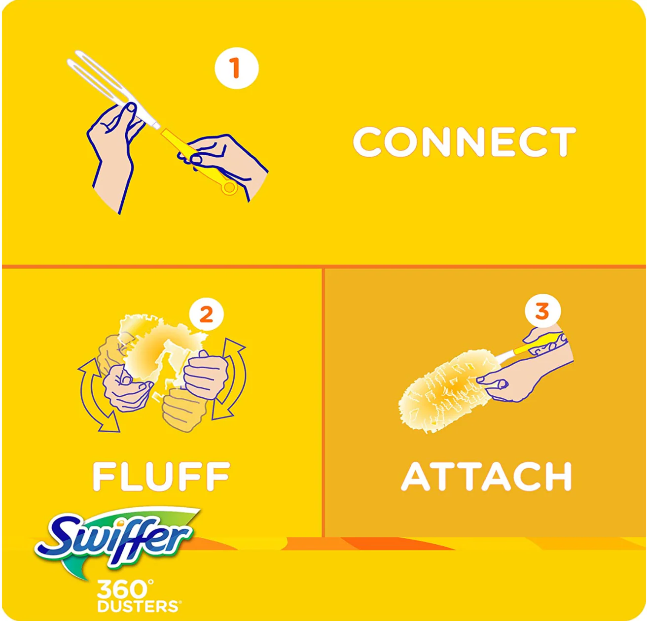 Swiffer Duster 360 Heavy Duty Refills – Pack of 6 - Image 4