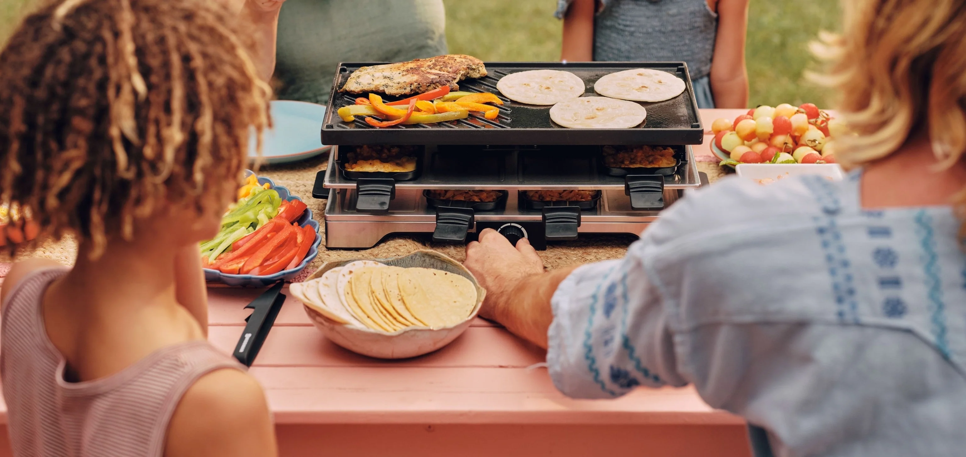 Swissmar Verso 8 Person Indoor Outdoor Cast Iron Top Raclette â UPPER EAST SIDE DELIVERY ONLY - Image 5