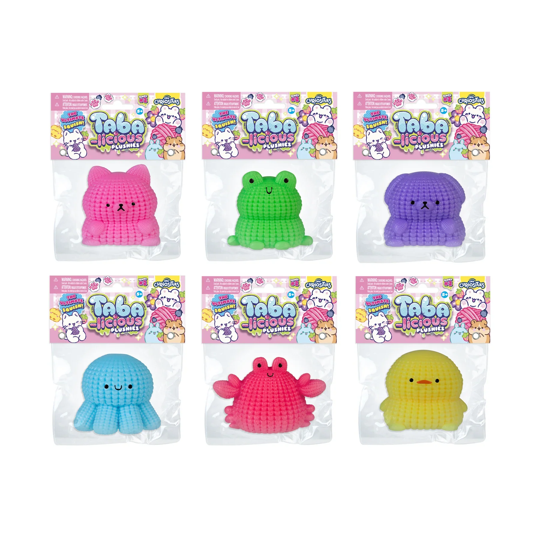 Taba-Licious Plushies Squishy Toy– Assorted Styles – Each One Sold Separately - Image 3