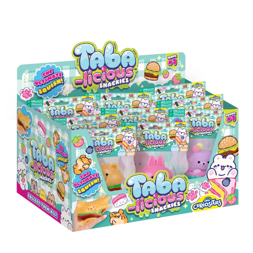 Taba-Licious Snackies Squishy Toy– Assorted Styles – Each One Sold Separately - Image 3