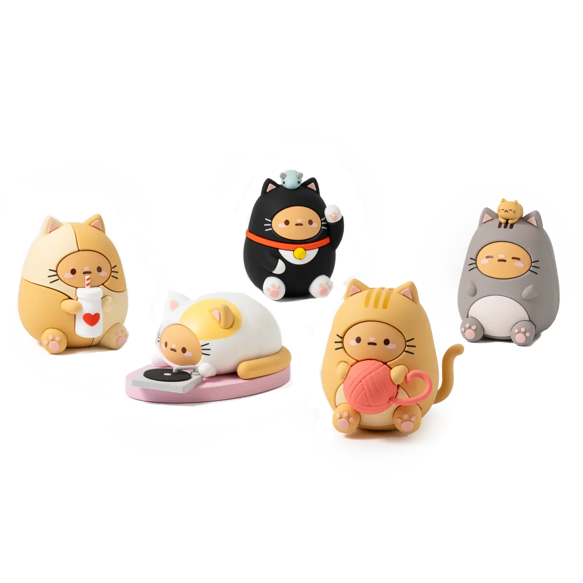 Tayto Chubby Cats Blind Box Collectible Toy – Each Sold Separately