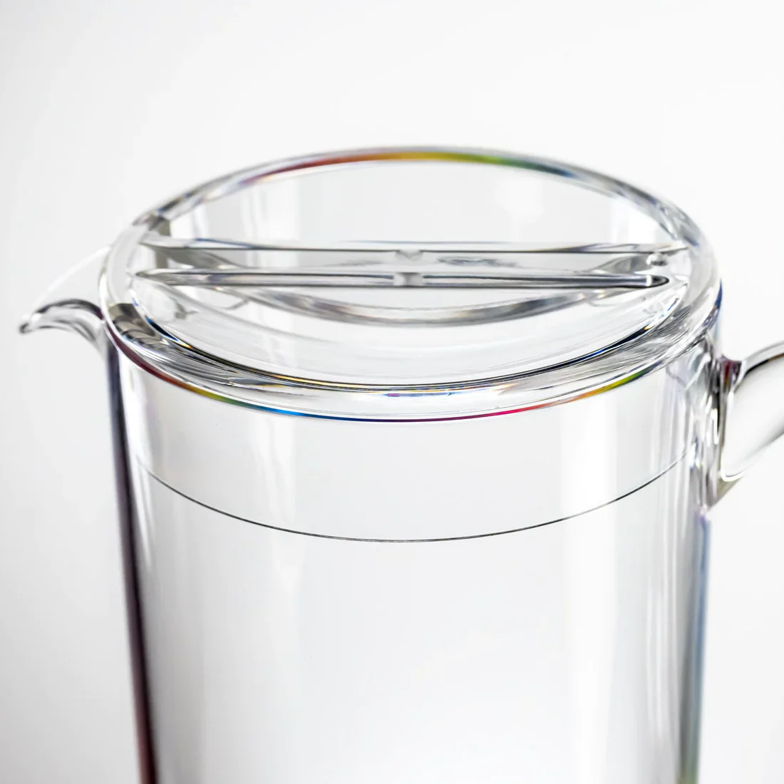 Teardrop Rainbow Acrylic Pitcher – 51.2 oz - Image 3