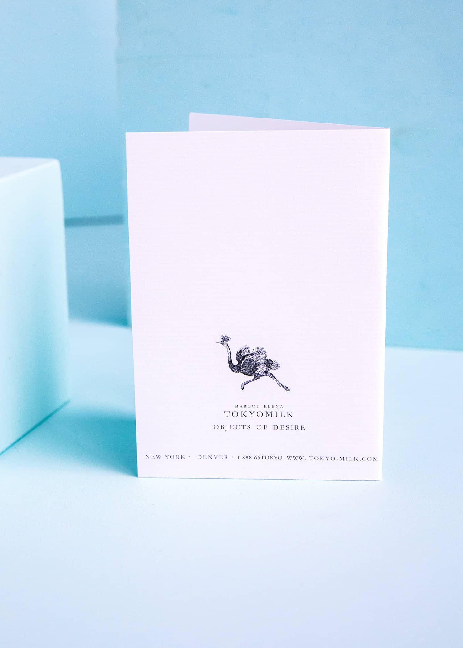 Thank You Hippo Glitter Greeting Card – 3.5" x 5" - Image 3