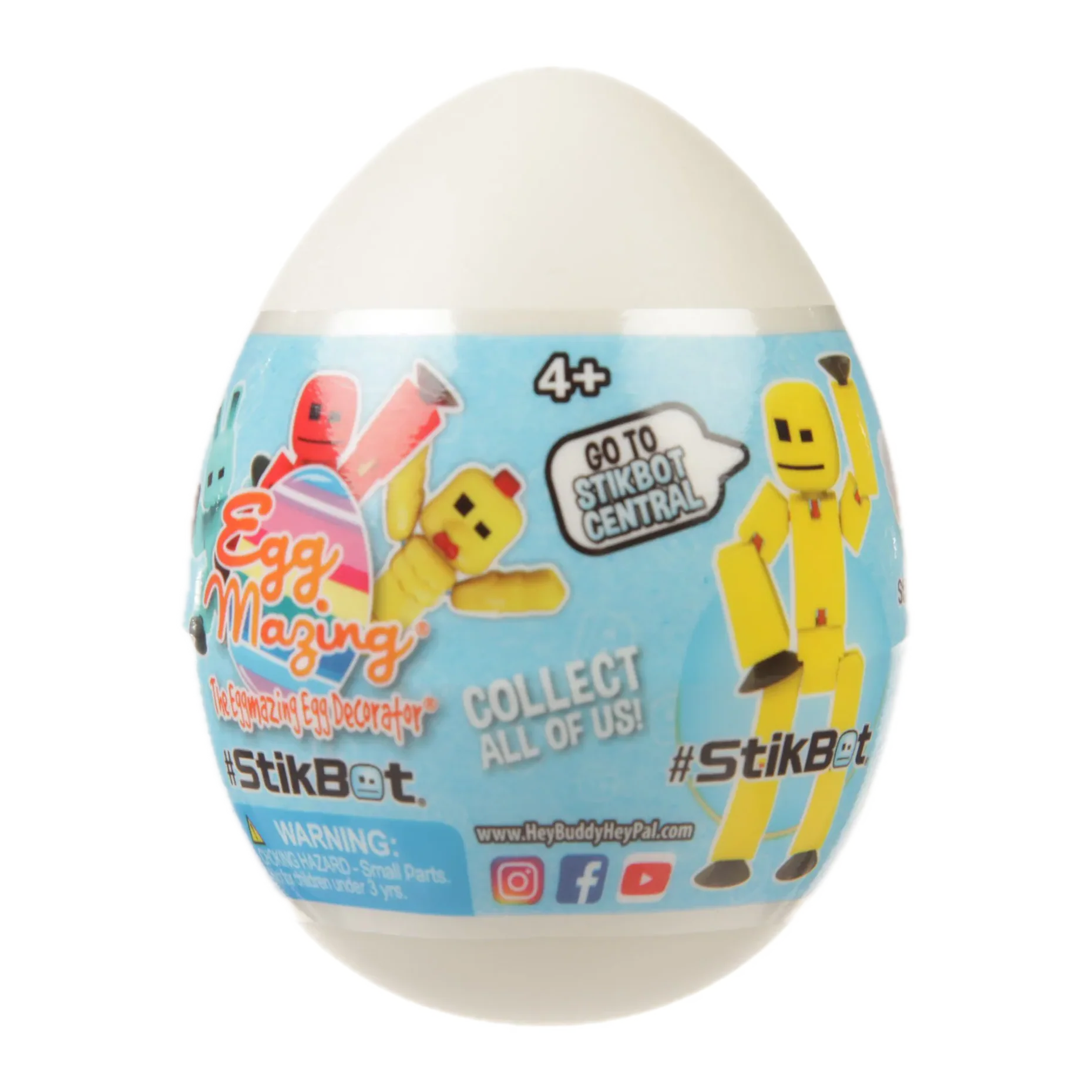 The Eggmazing Easter Egg Stickbot Toy – Each Sold Separately