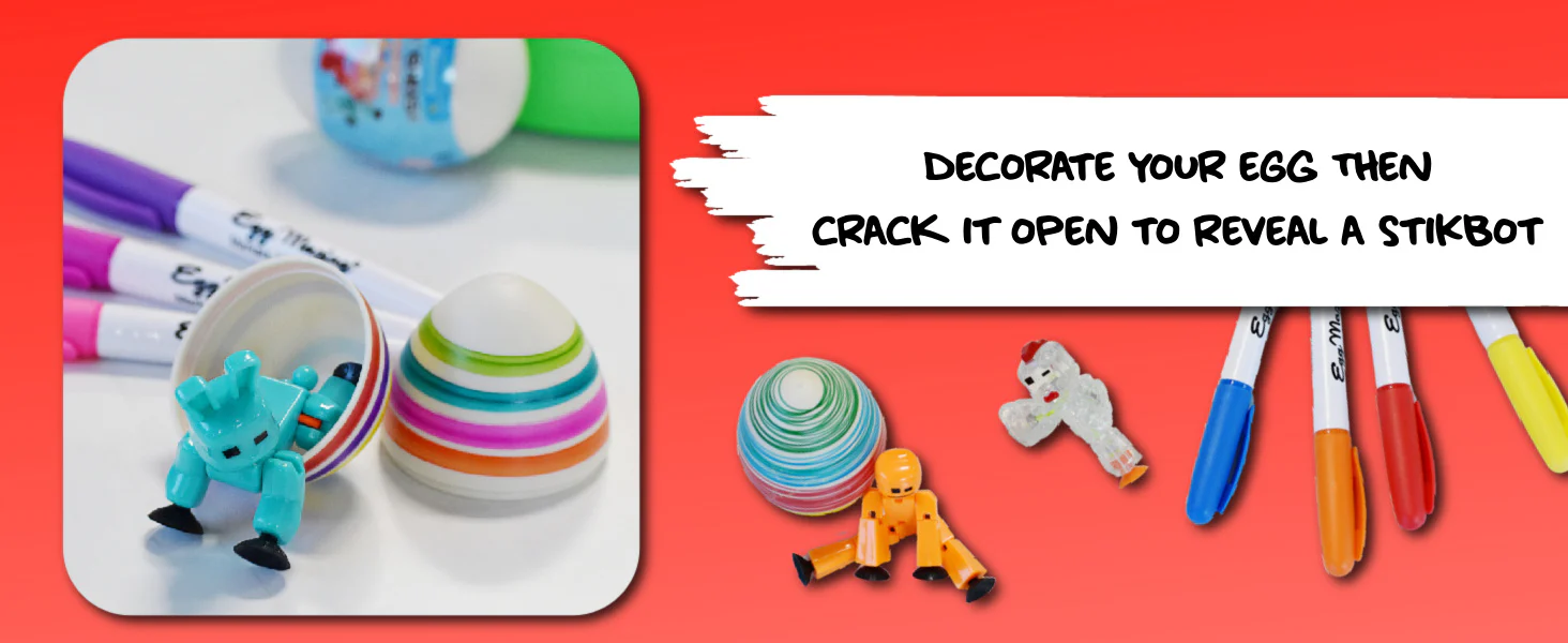 The Eggmazing Easter Egg Stickbot Toy – Each Sold Separately - Image 5