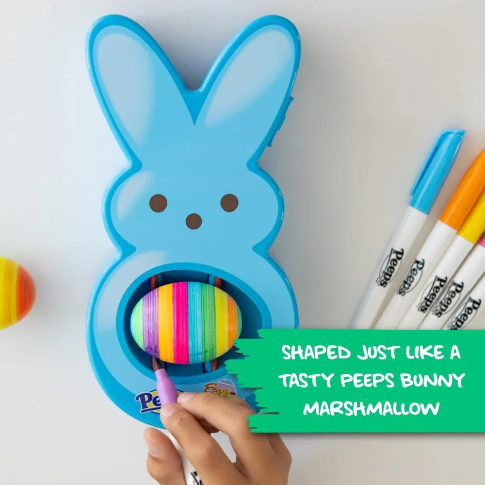 The Eggmazing Easter Peeps Bunny Egg Decorating Kit - Blue - Image 2