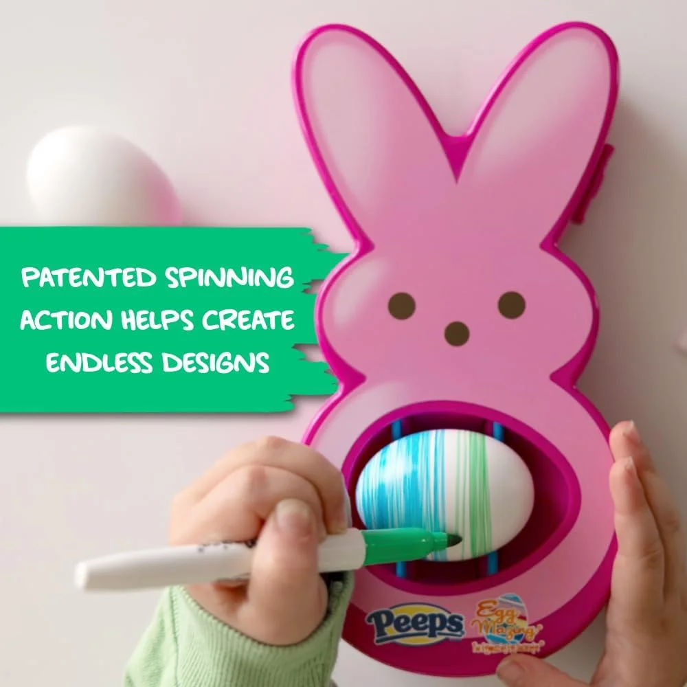 The Eggmazing Easter Peeps Bunny Egg Decorating Kit - Pink - Image 5