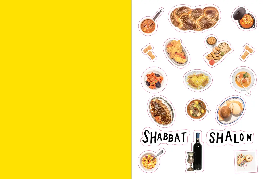 The Jewish Foods Sticker Book – 450+ Stickers - Image 2